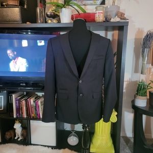 English Laundry Men's Black trim fit two button blazer sz 42R